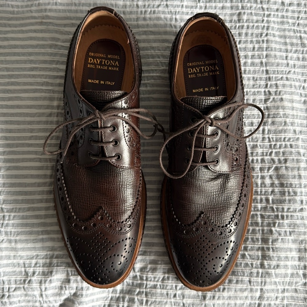 Brown Leather Oxford Brogues